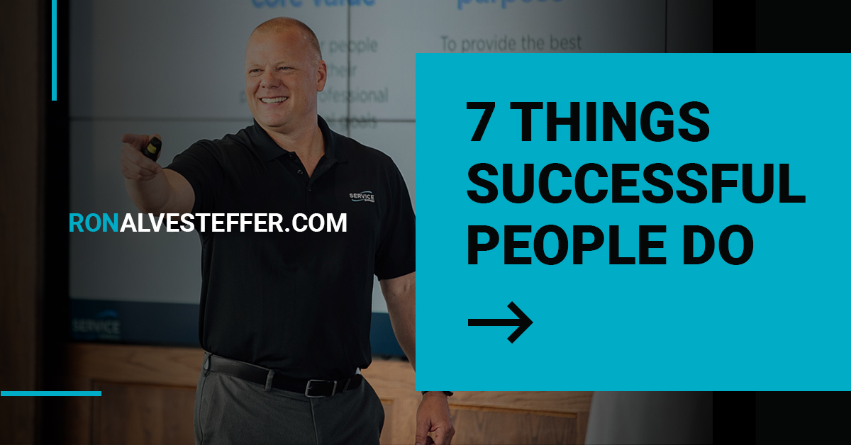 7 Things Successful People Do