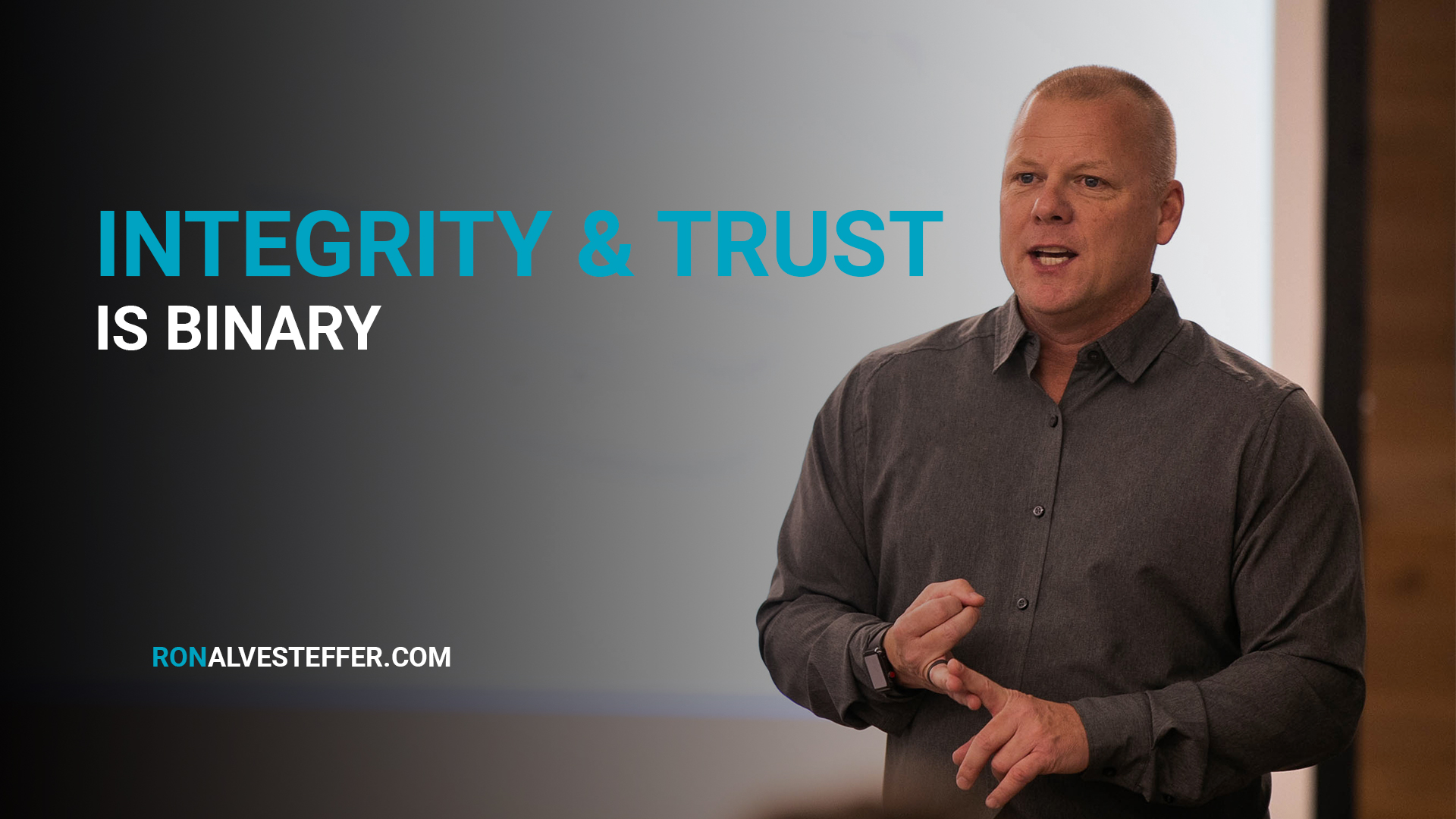 Integrity & Trust is Binary