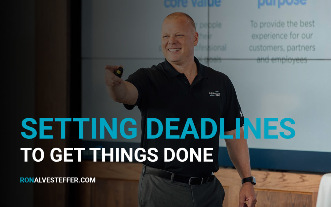 Setting Deadlines to Get Things Done