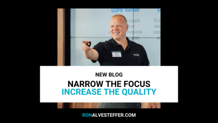 Narrow the Focus, Increase the Quality